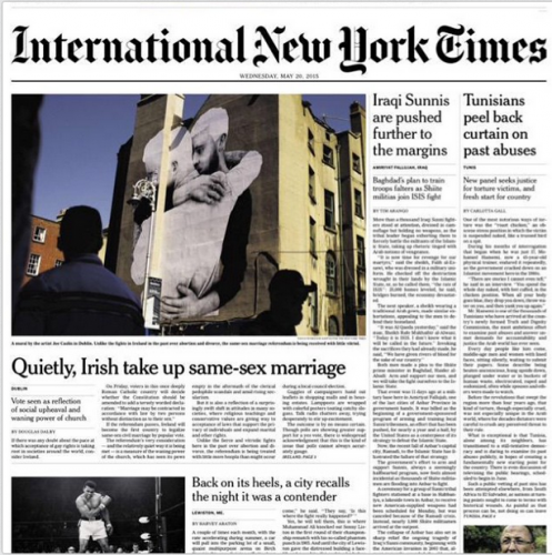 New your times same sex marriage